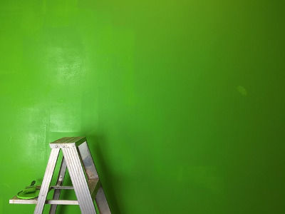 pared color verde